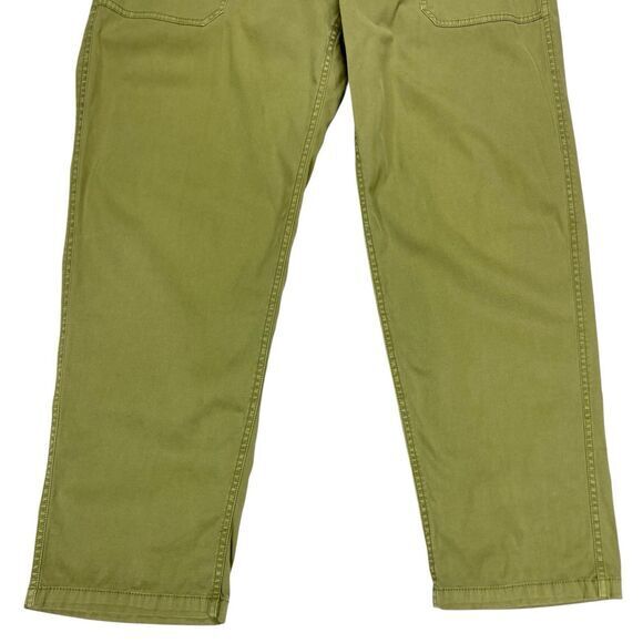 Pendleton Pants Womens Size 16 Petite Green High Waisted Straight Leg Utility - Picture 6 of 15